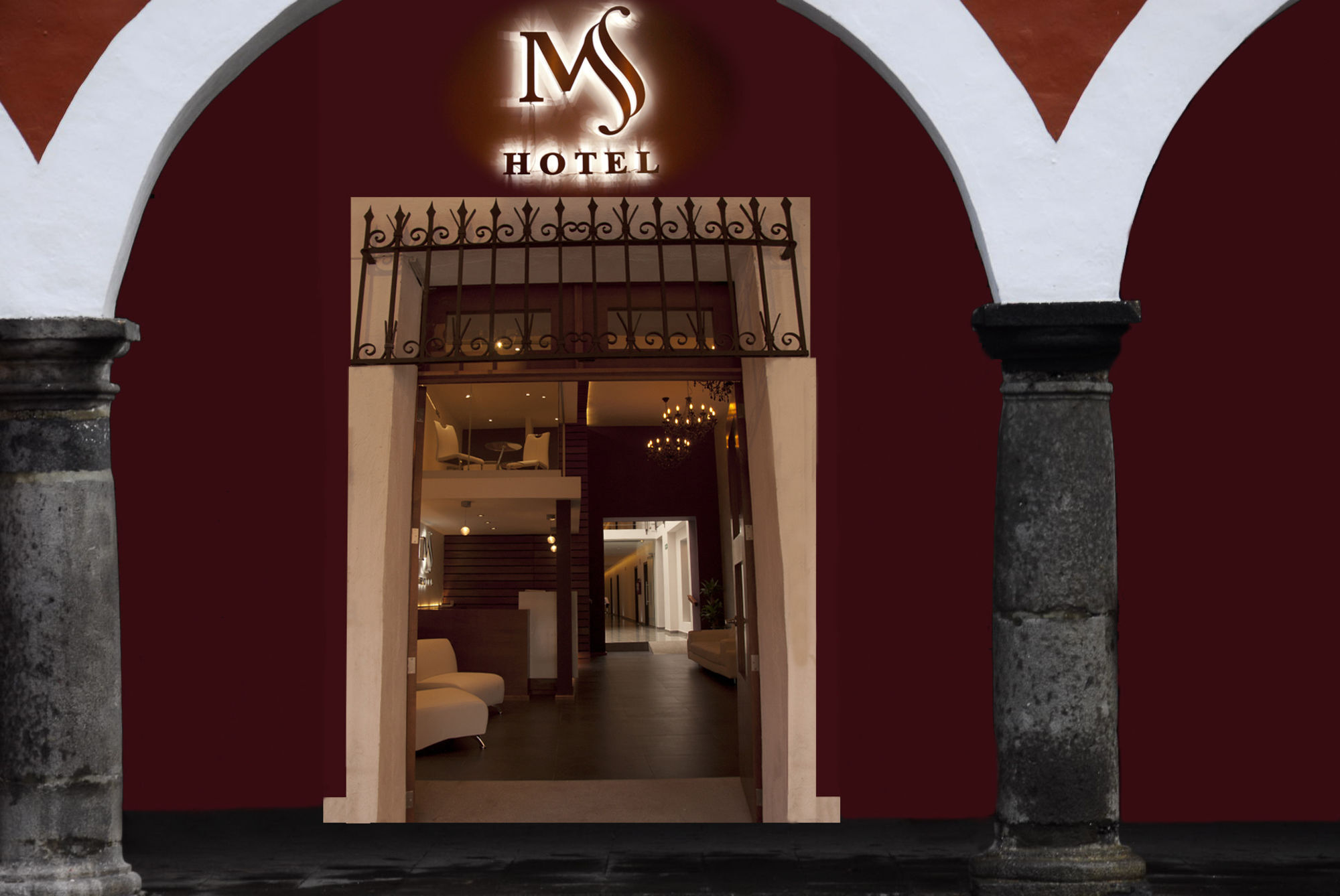 Hotel Ms Cholula Exterior foto